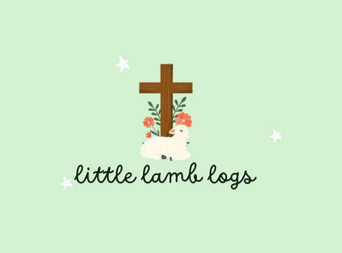 Little Lamb Logs Logo